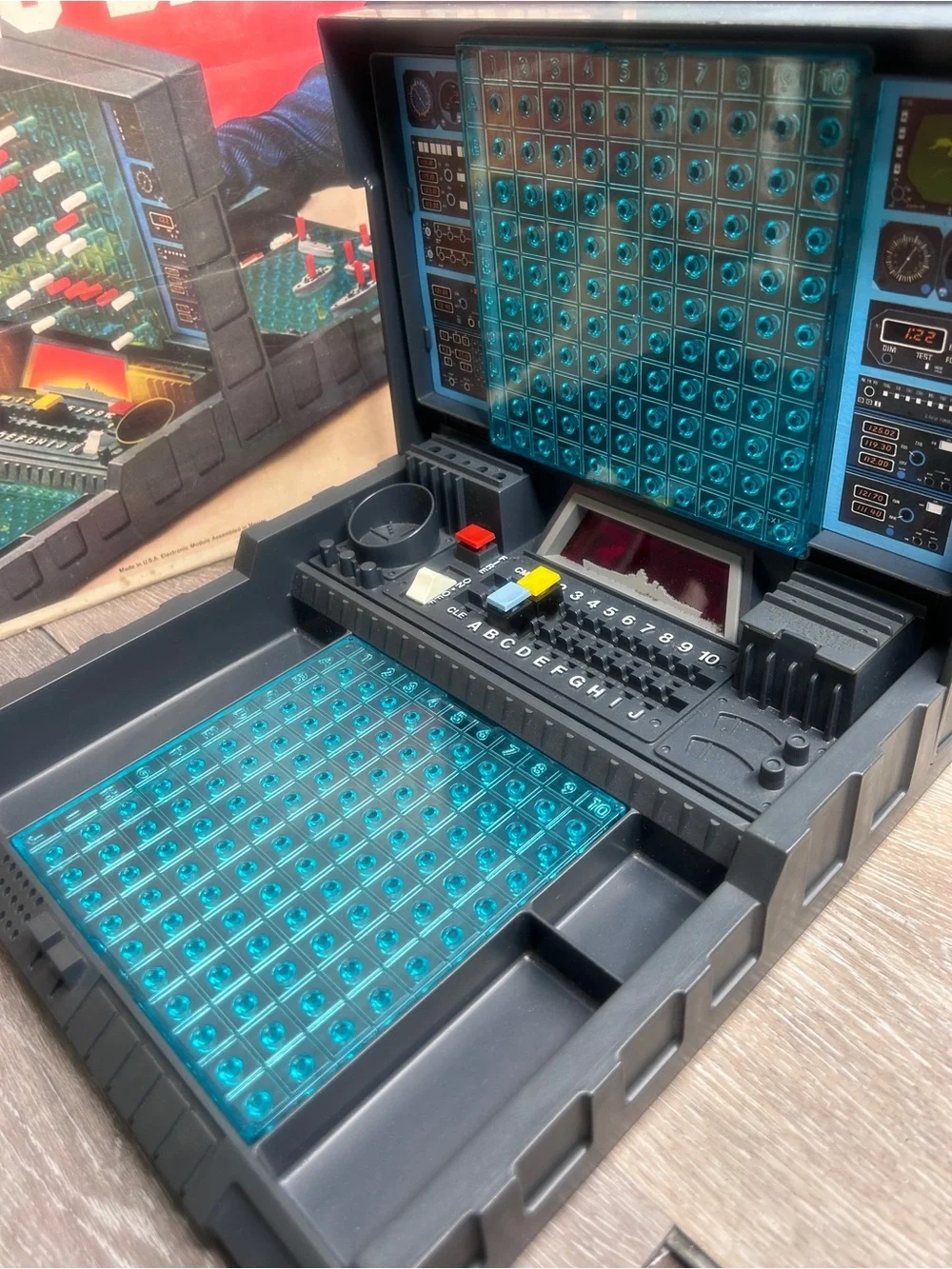 Vintage Electronic Battleship Game Milton Bradley Retro Complete Working Set